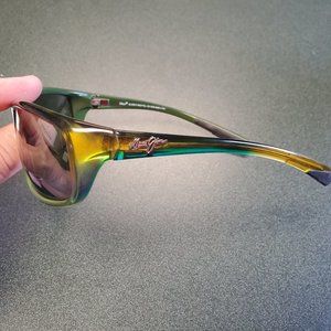 Maui Jim Spartan Reef Sunglasses MJ278-71 Original RARE! Marlin Green Frames